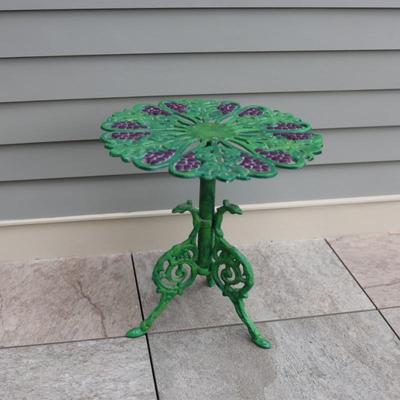 Iron Patio Table