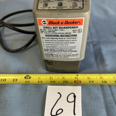 Black & Decker Drill Bit Sharpener