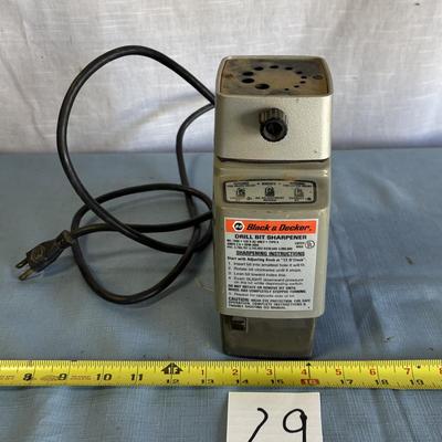 Black & Decker Drill Bit Sharpener