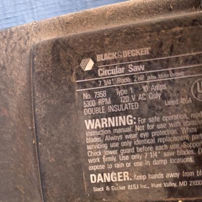 Black & Decker Circular Saw