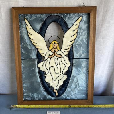 Beautiful Stain Glass Angel