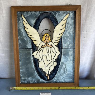 Beautiful Stain Glass Angel