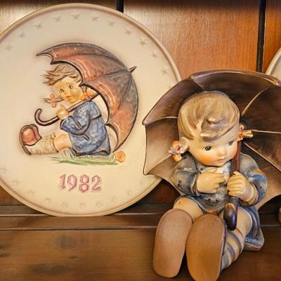 Hummel 1982 12th Annual Plate W/figurine