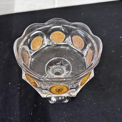Fostoria liberty coin glass