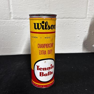 Vintage tennis ball can, unopened