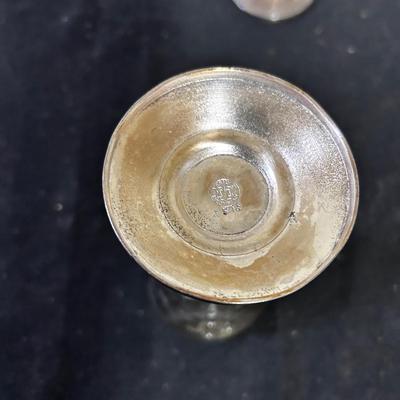 Meriden wine goblets silver-plate (2)