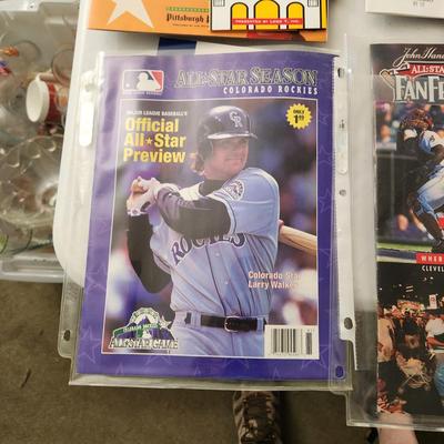 1994 1995 1996 1997 Baseball All Star Fanfest memorabilia