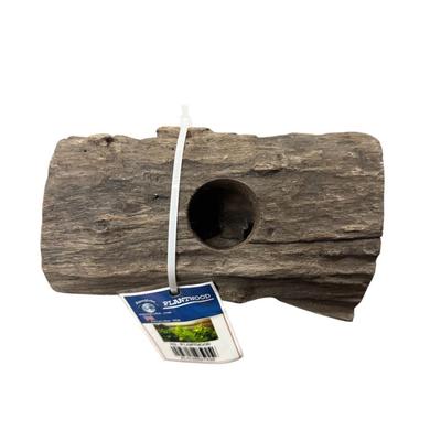 Aquaglobe Plantwood Decorative Functional Aquarium Decor for Plecos & Hiding Fish
