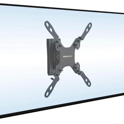 MOUNT-IT! RV TV Mount with Dual Wall Plates | No-Rust Quick Release Aluminum Mounting Bracket for Indoor Or Outdoor Use | Low-Profile...