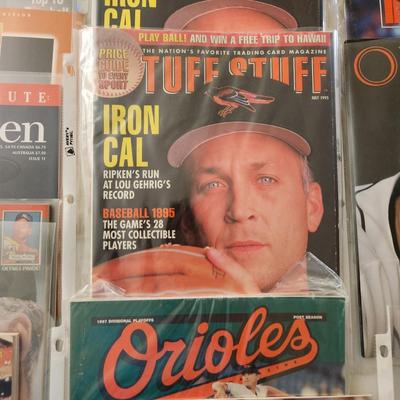 Cal Ripken Jr. Orioles Baseball Commeorative, Beckett Tribute, Magazines memorabilia