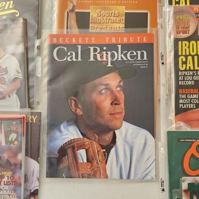 Cal Ripken Jr. Orioles Baseball Commeorative, Beckett Tribute, Magazines memorabilia