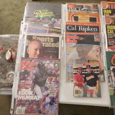 Cal Ripken Jr. Orioles Baseball Commeorative, Beckett Tribute, Magazines memorabilia