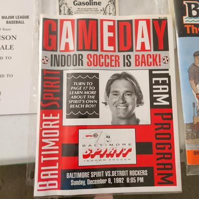 Vintage Orioles Baseball Schedules Calendars , Baysox All Star FanFest 93 Magazines memorabilia