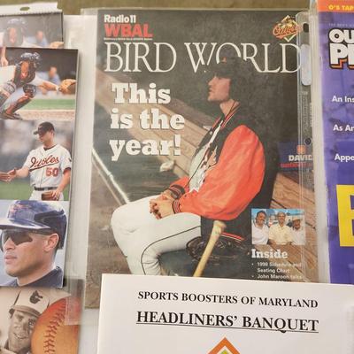 Vintage Orioles Baseball Schedules Calendars , Baysox All Star FanFest 93 Magazines memorabilia