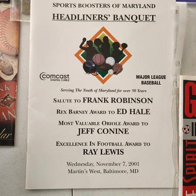 Vintage Orioles Baseball Schedules Calendars , Baysox All Star FanFest 93 Magazines memorabilia