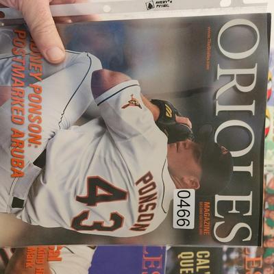 lot of Orioles Baseball Magazines memorabilia Baseball Cards Sports Illustrated Magazines