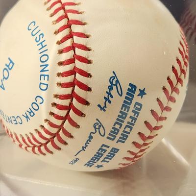 Billy Ripken Orioles OMLB Signed Autographed Baseball In Collectors Case