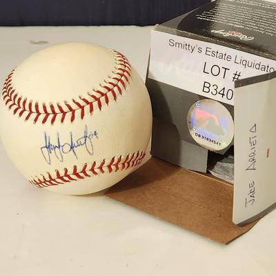 Jake Arrieta OMLB Signed Autographed Baseball