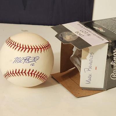 Mark Reynolds 12 OMLB Signed Autographed Baseball