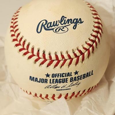 Henricus Rick Van den Hurk OMLB Signed Autographed Baseball