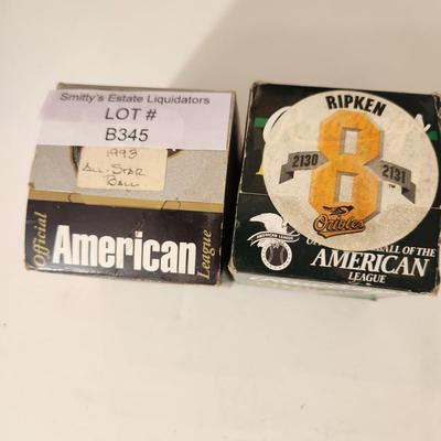 1993 All Star Game & Cal Ripken 2030 2031 Game OMLB Baseball