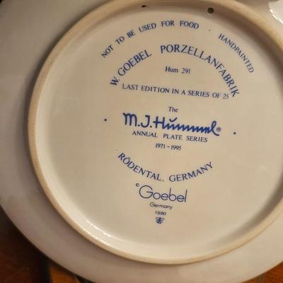 Hummel Collectors Plate 1995 Last Edition