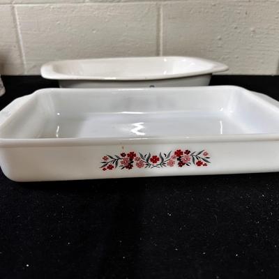 Casserole dishes (3)