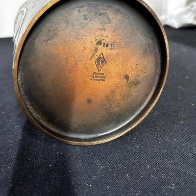 Heintz Art Metal Shop vase