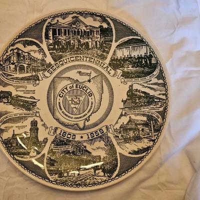 City Of Euclid Sesquicentennial Plate