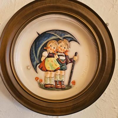 Hummel Collectors Plate First Edition "Stormy Weather"