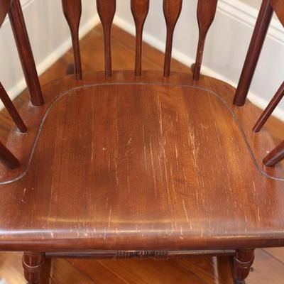 Solid Wood Rocking Chair