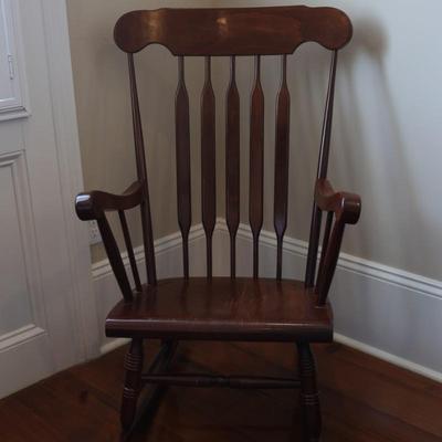 Solid Wood Rocking Chair