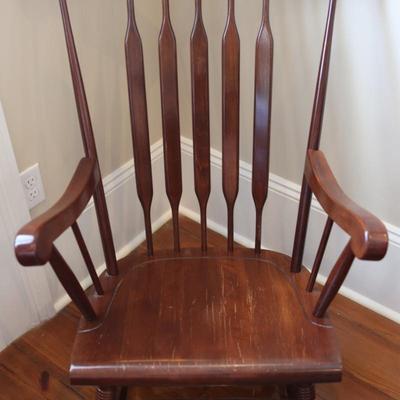 Solid Wood Rocking Chair