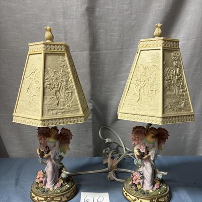 Angel Lamp Set.