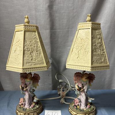 Angel Lamp Set.