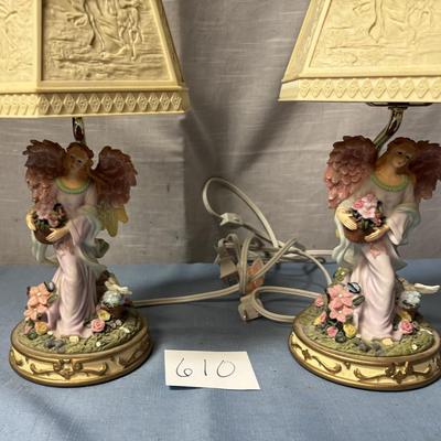 Angel Lamp Set.