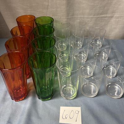 Plastic Glass Lot