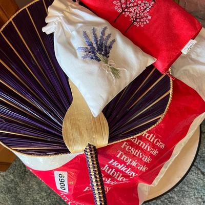 Big Mixed Vintage Accessories Lot - Gloves, Purse, Hats, Perfume, Scarf