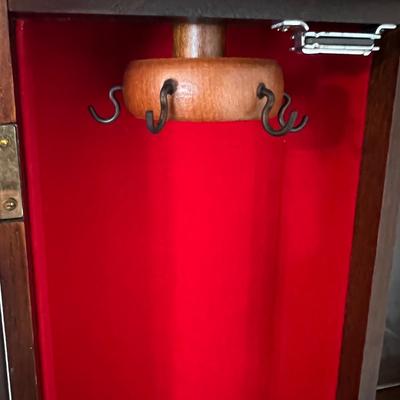 Lot of 2 - Jewelry Armoire & Cabinet