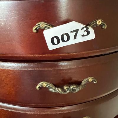 Lot of 2 - Jewelry Armoire & Cabinet
