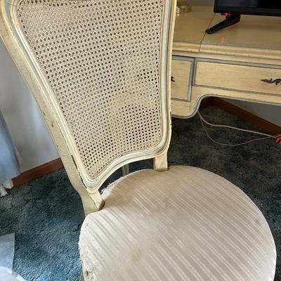 60’s French Country Style “White Manufacturing Co” Vanity Table