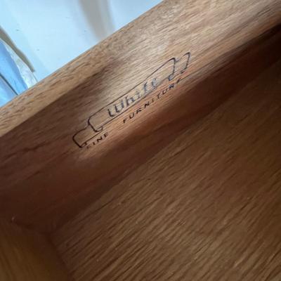60’s French Country Style “White Manufacturing Co” Vanity Table