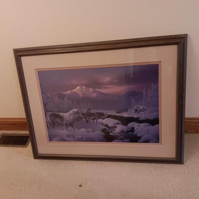 FRAMED PICTURE BY BILL JAXTON