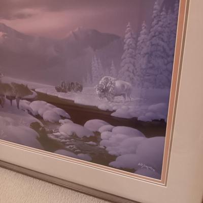 FRAMED PICTURE BY BILL JAXTON