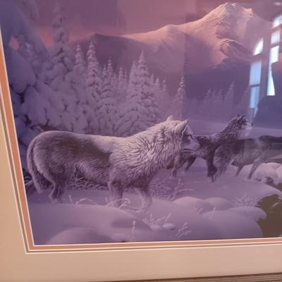 FRAMED PICTURE BY BILL JAXTON