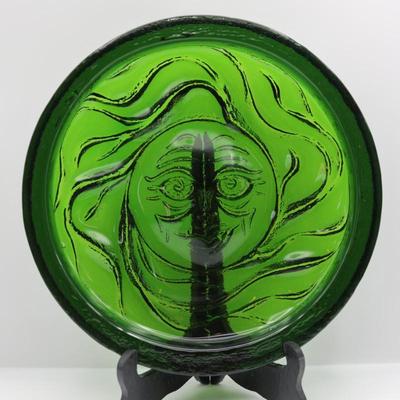 Mid Century Sun Face Bowl Dish