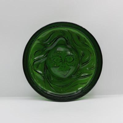 Mid Century Sun Face Bowl Dish
