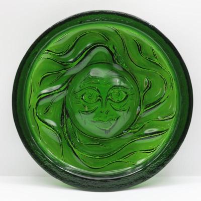 Mid Century Sun Face Bowl Dish