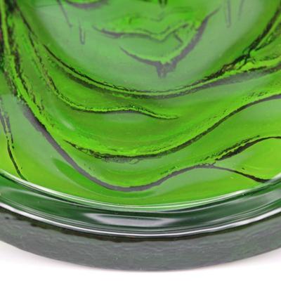 Mid Century Sun Face Bowl Dish