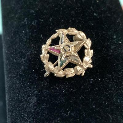 10k Yellow Gold Masonic Pin